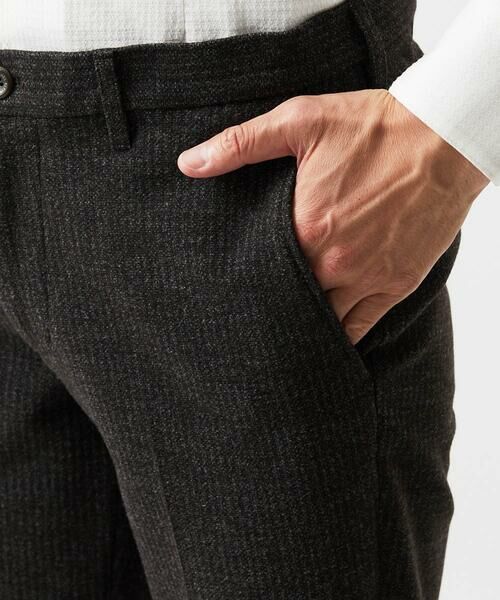 MICHEL KLEIN HOMME / ミッシェルクランオム チノ・ワークパンツ | ストライプスラックスパンツ | 詳細6