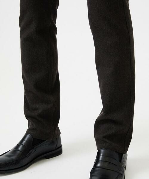 MICHEL KLEIN HOMME / ミッシェルクランオム チノ・ワークパンツ | デニム調ストレッチファイブポケットパンツ | 詳細10