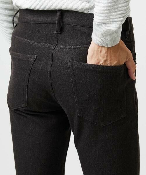 MICHEL KLEIN HOMME / ミッシェルクランオム チノ・ワークパンツ | デニム調ストレッチファイブポケットパンツ | 詳細7