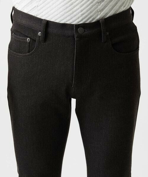 MICHEL KLEIN HOMME / ミッシェルクランオム チノ・ワークパンツ | デニム調ストレッチファイブポケットパンツ | 詳細8