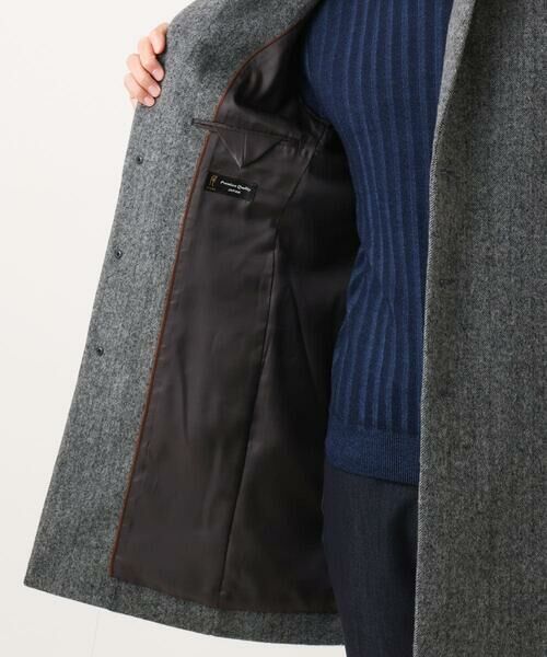 MICHEL KLEIN HOMME / ミッシェルクランオム その他アウター | ウールヘリンボンチェスターコート | 詳細10