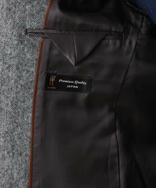 MICHEL KLEIN HOMME / ミッシェルクランオム その他アウター | ウールヘリンボンチェスターコート | 詳細11