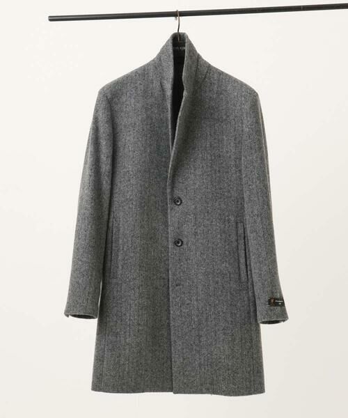 MICHEL KLEIN HOMME / ミッシェルクランオム その他アウター | ウールヘリンボンチェスターコート | 詳細13