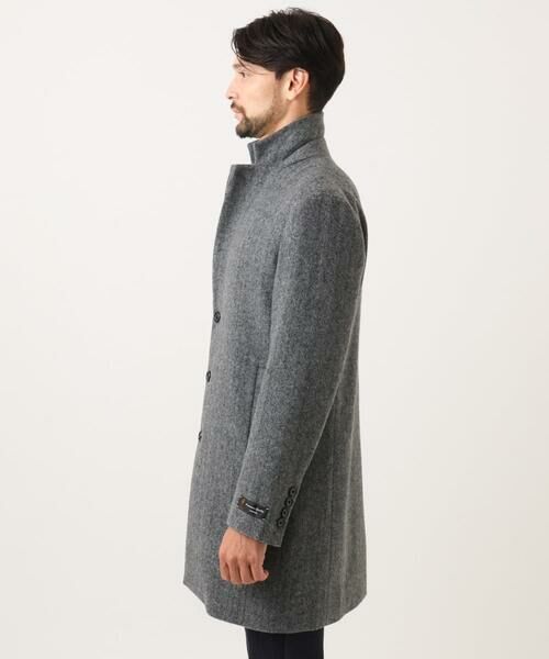 MICHEL KLEIN HOMME / ミッシェルクランオム その他アウター | ウールヘリンボンチェスターコート | 詳細3