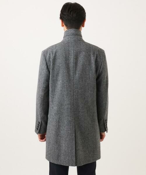 MICHEL KLEIN HOMME / ミッシェルクランオム その他アウター | ウールヘリンボンチェスターコート | 詳細4