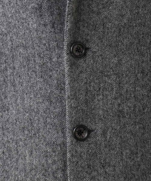 MICHEL KLEIN HOMME / ミッシェルクランオム その他アウター | ウールヘリンボンチェスターコート | 詳細9