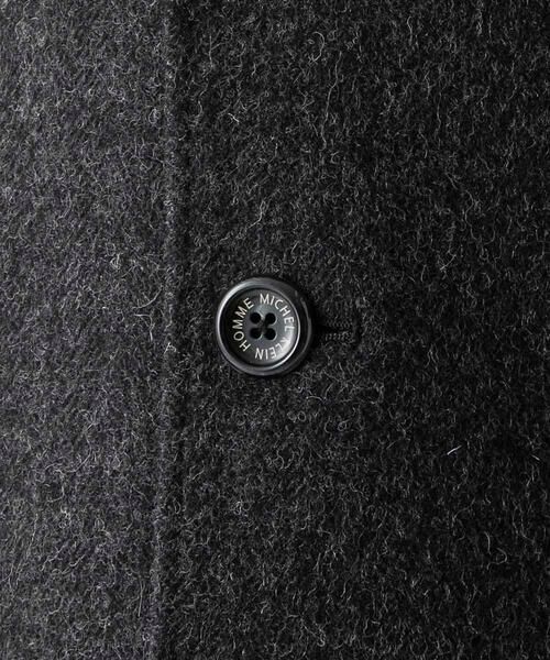 MICHEL KLEIN HOMME / ミッシェルクランオム その他アウター | ウールヘリンボンチェスターコート | 詳細17