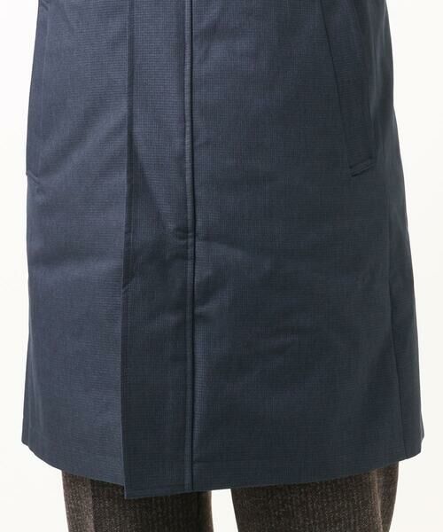 MICHEL KLEIN HOMME / ミッシェルクランオム ステンカラーコート | 2WAYスタンドカラーロングコート | 詳細8