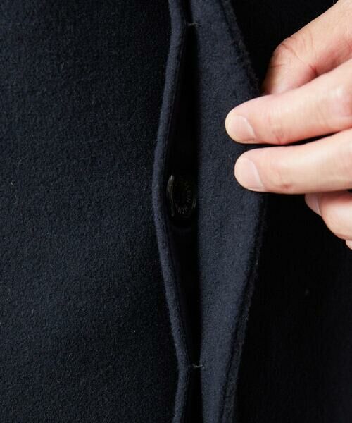 MICHEL KLEIN HOMME / ミッシェルクランオム ステンカラーコート | スタンドカラーロングコート | 詳細10