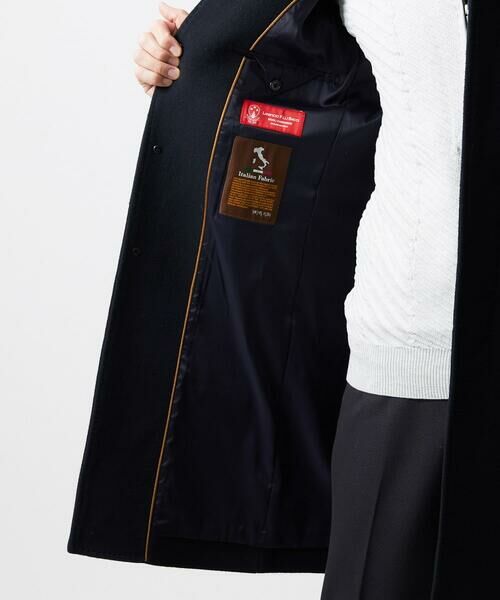 MICHEL KLEIN HOMME / ミッシェルクランオム ステンカラーコート | スタンドカラーロングコート | 詳細11