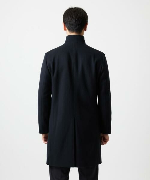 MICHEL KLEIN HOMME / ミッシェルクランオム ステンカラーコート | スタンドカラーロングコート | 詳細4