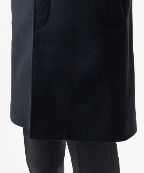 MICHEL KLEIN HOMME / ミッシェルクランオム ステンカラーコート | スタンドカラーロングコート | 詳細8