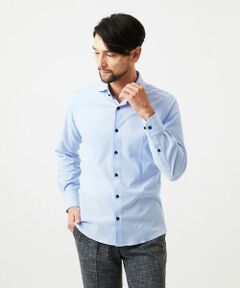 MICHEL KLEIN HOMME / ミッシェルクランオム シャツ・ブラウス | 《日本製》ベーシックジャージシャツ