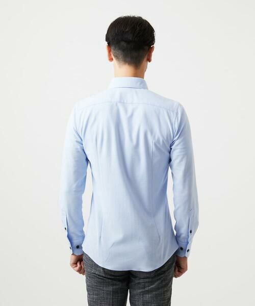 MICHEL KLEIN HOMME / ミッシェルクランオム シャツ・ブラウス | 《日本製》ベーシックジャージシャツ | 詳細4