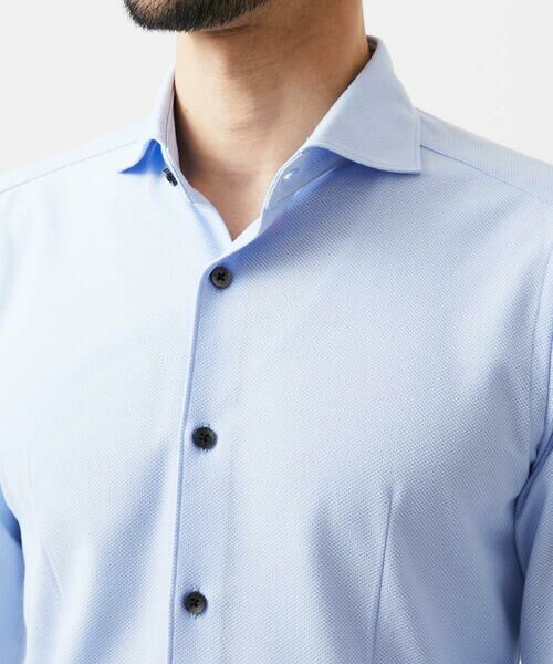 MICHEL KLEIN HOMME / ミッシェルクランオム シャツ・ブラウス | 《日本製》ベーシックジャージシャツ | 詳細5