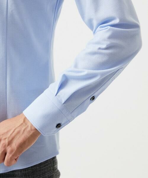 MICHEL KLEIN HOMME / ミッシェルクランオム シャツ・ブラウス | 《日本製》ベーシックジャージシャツ | 詳細6