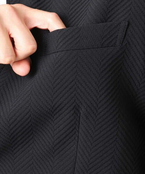 MICHEL KLEIN HOMME / ミッシェルクランオム テーラードジャケット | 【セットアップ】ビックへリンボンコンバーチブルジャケット | 詳細10