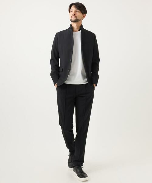 MICHEL KLEIN HOMME / ミッシェルクランオム テーラードジャケット | 【セットアップ】ビックへリンボンコンバーチブルジャケット | 詳細2