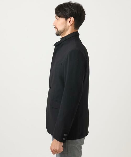 MICHEL KLEIN HOMME / ミッシェルクランオム テーラードジャケット | 【セットアップ】ビックへリンボンコンバーチブルジャケット | 詳細5