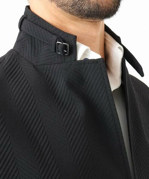 MICHEL KLEIN HOMME / ミッシェルクランオム テーラードジャケット | 【セットアップ】ビックへリンボンコンバーチブルジャケット | 詳細8