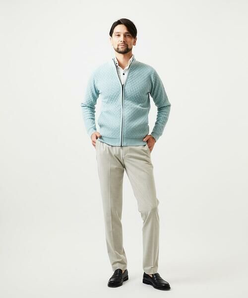 MICHEL KLEIN HOMME / ミッシェルクランオム ニット・セーター | スタンドカラ—ニットカーディガン | 詳細3