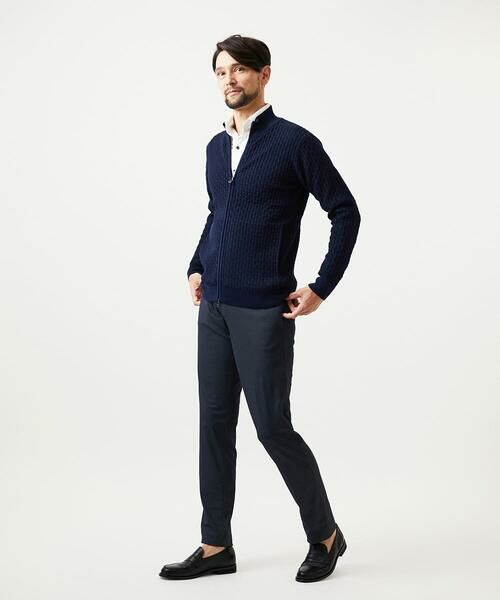 MICHEL KLEIN HOMME / ミッシェルクランオム ニット・セーター | スタンドカラ—ニットカーディガン | 詳細6