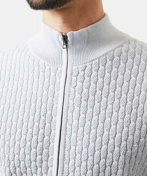 MICHEL KLEIN HOMME / ミッシェルクランオム ニット・セーター | スタンドカラ—ニットカーディガン | 詳細13