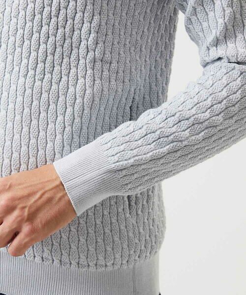 MICHEL KLEIN HOMME / ミッシェルクランオム ニット・セーター | スタンドカラ—ニットカーディガン | 詳細14