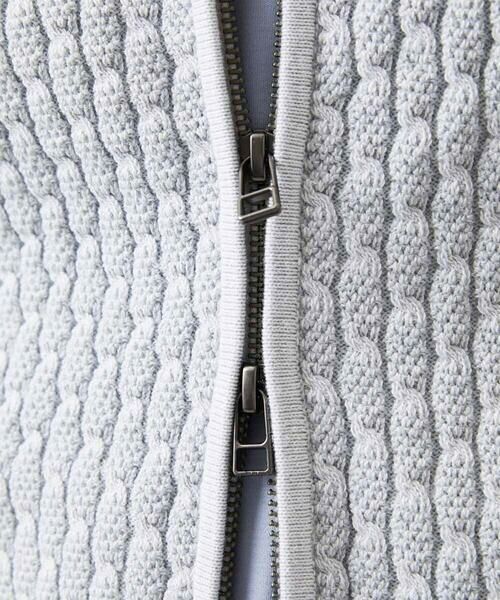 MICHEL KLEIN HOMME / ミッシェルクランオム ニット・セーター | スタンドカラ—ニットカーディガン | 詳細16