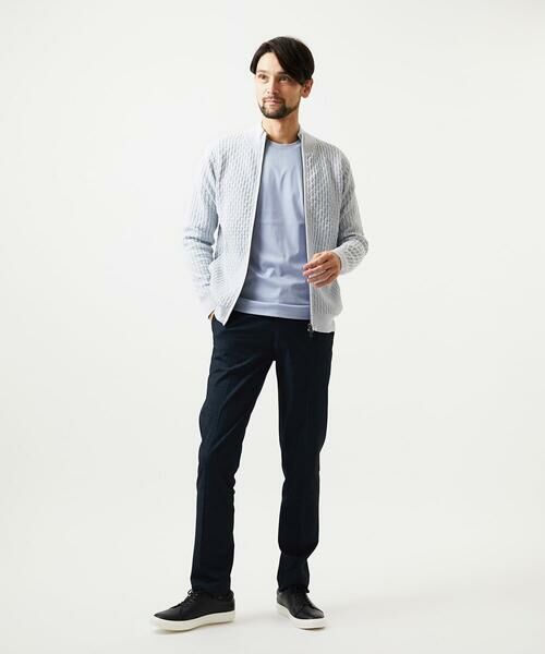 MICHEL KLEIN HOMME / ミッシェルクランオム ニット・セーター | スタンドカラ—ニットカーディガン | 詳細7