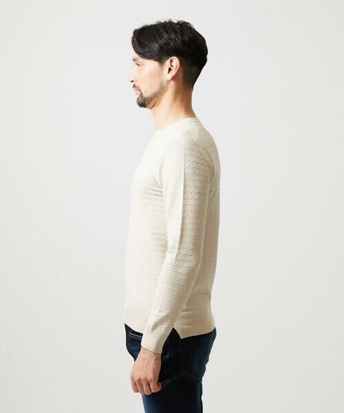 MICHEL KLEIN HOMME / ミッシェルクランオム ニット・セーター | クラシカルクルーネックニット | 詳細4