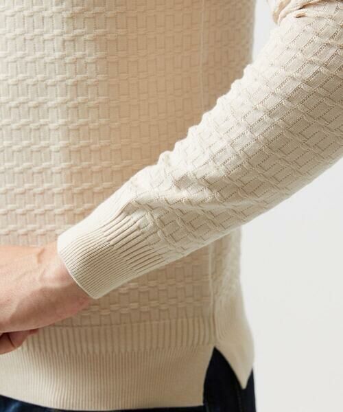 MICHEL KLEIN HOMME / ミッシェルクランオム ニット・セーター | クラシカルクルーネックニット | 詳細7