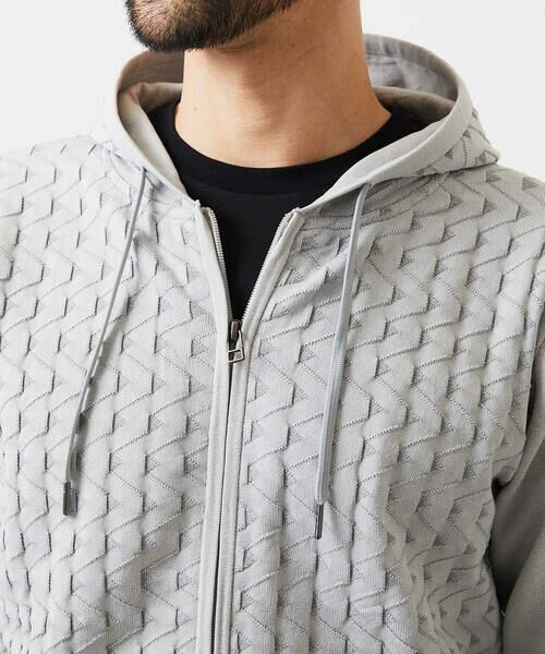 MICHEL KLEIN HOMME / ミッシェルクランオム ニット・セーター | 【セットアップ】ニットジップアップパーカー | 詳細7