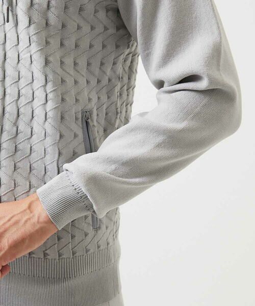 MICHEL KLEIN HOMME / ミッシェルクランオム ニット・セーター | 【セットアップ】ニットジップアップパーカー | 詳細8