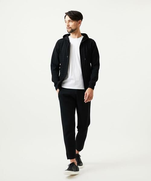 MICHEL KLEIN HOMME / ミッシェルクランオム ニット・セーター | 【セットアップ】ニットジップアップパーカー | 詳細12