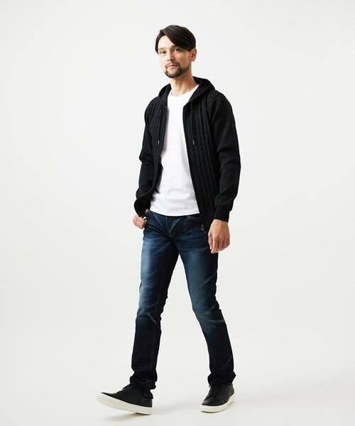 MICHEL KLEIN HOMME / ミッシェルクランオム ニット・セーター | 【セットアップ】ニットジップアップパーカー | 詳細15