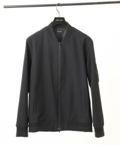 MICHEL KLEIN HOMME / ミッシェルクランオム その他アウター | 【セットアップ】ビックへリンボンMA-1ブルゾン