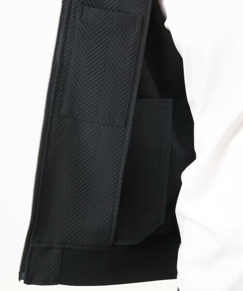 MICHEL KLEIN HOMME / ミッシェルクランオム その他アウター | 【セットアップ】ビックへリンボンMA-1ブルゾン | 詳細13