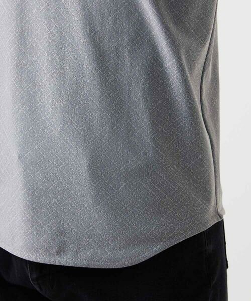 MICHEL KLEIN HOMME / ミッシェルクランオム カットソー | 《日本製》バイアスチェック柄Vネックカットソー | 詳細6