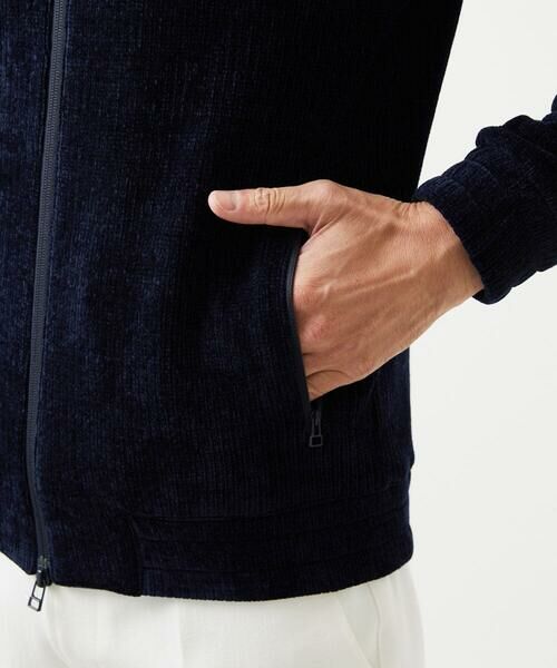 MICHEL KLEIN HOMME / ミッシェルクランオム カーディガン・ボレロ | スタンドカラーモールニットカーディガン | 詳細7