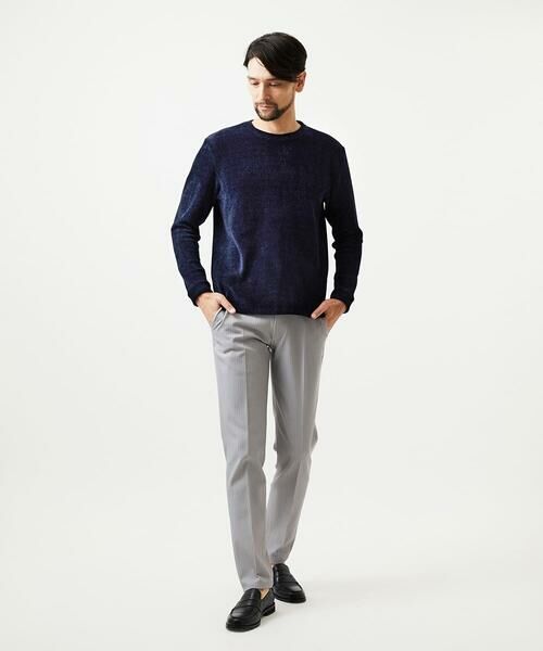 MICHEL KLEIN HOMME / ミッシェルクランオム カットソー | クルーネックモールニット | 詳細1