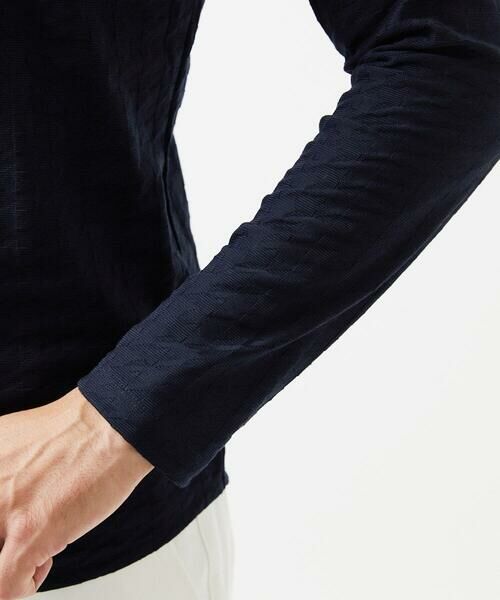 MICHEL KLEIN HOMME / ミッシェルクランオム カットソー | チドリ柄Vネックカットソー | 詳細5