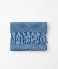 MICHEL KLEIN HOMME / ミッシェルクランオム マフラー・ショール・スヌード・ストール | バイアスチェック柄カシミヤマフラー