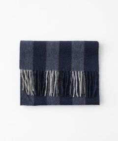 MICHEL KLEIN HOMME / ミッシェルクランオム マフラー・ショール・スヌード・ストール | ストライプ柄カシミヤマフラー