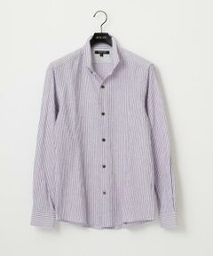 MICHEL KLEIN HOMME / ミッシェルクランオム シャツ・ブラウス | ジャージストライプ長袖シャツ