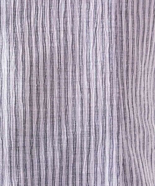 MICHEL KLEIN HOMME / ミッシェルクランオム シャツ・ブラウス | ジャージストライプ長袖シャツ | 詳細15