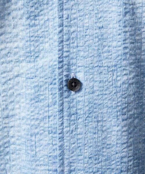 MICHEL KLEIN HOMME / ミッシェルクランオム シャツ・ブラウス | コットンウェーブ長袖シャツ | 詳細13