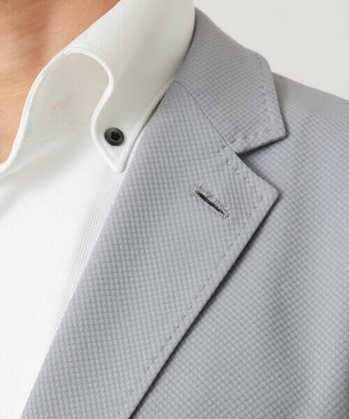 MICHEL KLEIN HOMME / ミッシェルクランオム テーラードジャケット | 【セットアップ】コットンライクストレッチテーラードジャケット | 詳細9