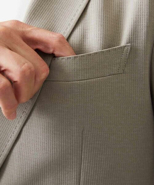 MICHEL KLEIN HOMME / ミッシェルクランオム テーラードジャケット | 【セットアップ】メッシュテーラードジャケット | 詳細12