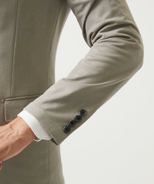 MICHEL KLEIN HOMME / ミッシェルクランオム テーラードジャケット | 【セットアップ】メッシュテーラードジャケット | 詳細15